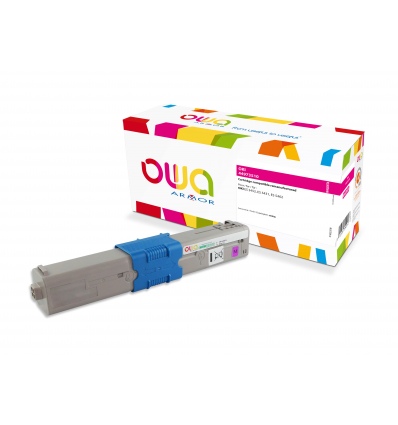 OWA Armor toner kompatibilní s OKI 44973510, 6000st, červená/magenta