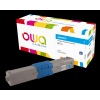 OWA Armor toner kompatibilní s OKI 44844507, 10000st, modrá/cyan