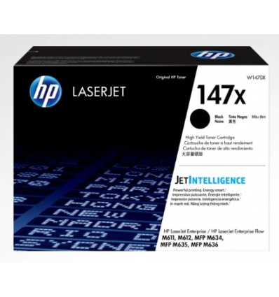 HP 147X LaserJet černá  tonerová  kazeta, W1470X