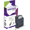 WECARE ARMOR páska kompatibilní s DYMO S0720780,Black/White,6mm*7m