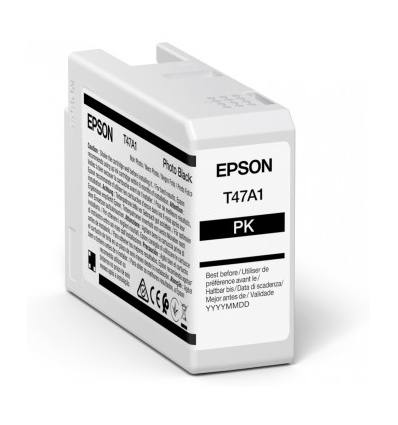 Epson Singlepack Photo Black T47A1 Ultrachrome