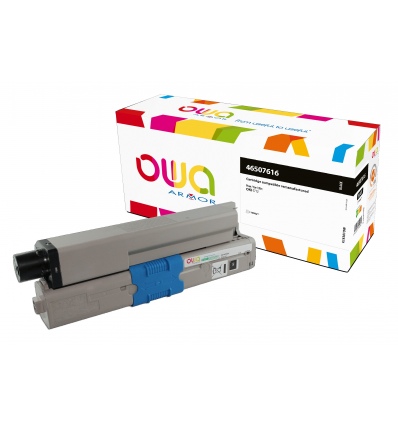 OWA Armor toner kompatibilní s OKI 46507616, 11000st, černá/black