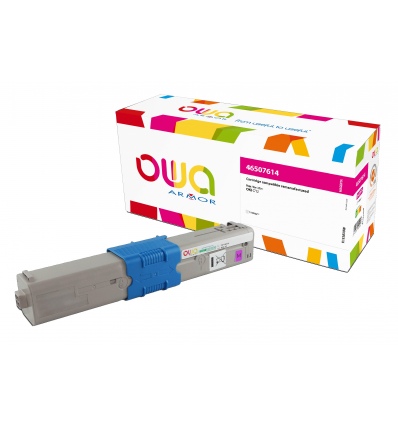 OWA Armor toner kompatibilní s OKI 46507614, 11500st, červená/magenta