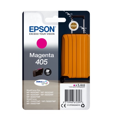 Epson Singlepack Magenta 405 DURABrite Ultra Ink