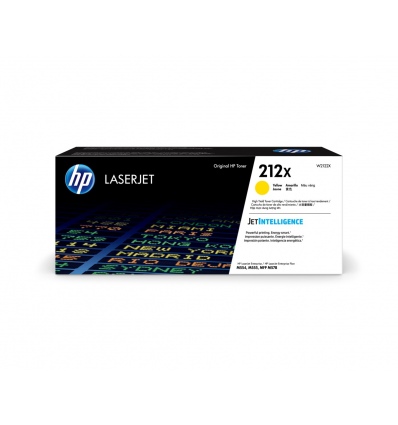 HP 212X LaserJet žlutá tonerová kazeta, W2122X