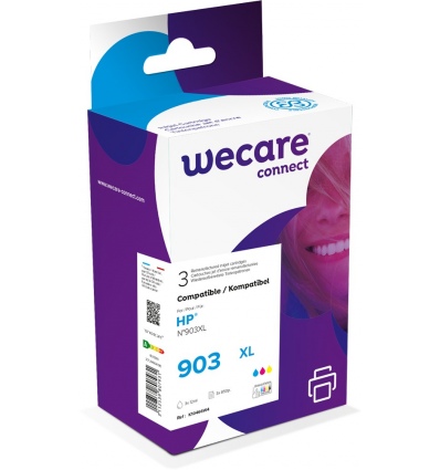 WECARE ARMOR ink sada kompatibilní s HP OJ 6950,(T6M03/T6M07/T6M11AE), 3-pack (CMY), 3x12ml, 903XL