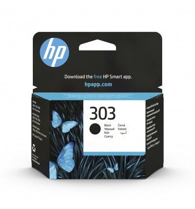 HP 303 černá inkoustová náplň, T6N02AE