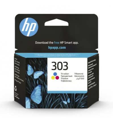 HP 303 tříbarevná inkoustová náplň,T6N01AE