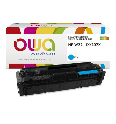 OWA Armor toner kompatibilní s HP W2211X, 2450st, modrá/cyan