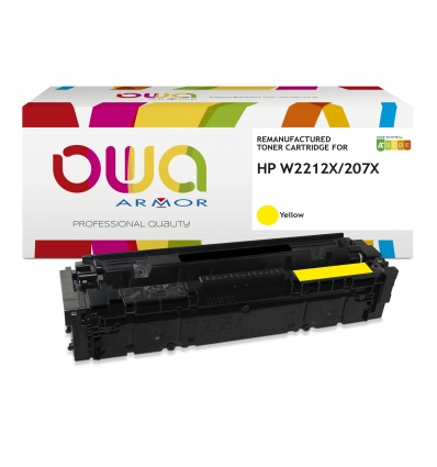 OWA Armor toner kompatibilní s HP W2212X, 2450st, žlutá/yellow