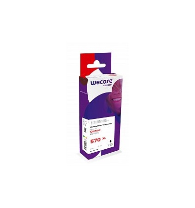 WECARE ARMOR ink kompatibilní s CANON PGi-570XLBK, černá/black pigm.