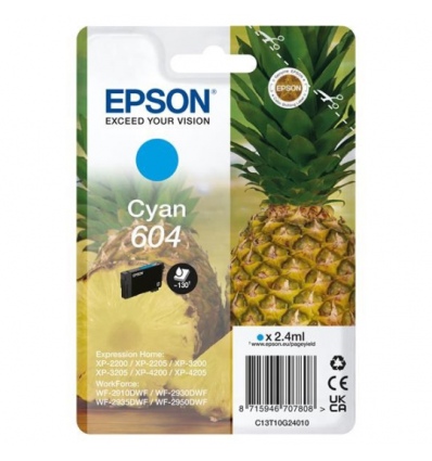 EPSON Singlepack Cyan 604 Ink