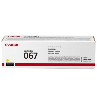 Canon CLBP Cartridge 067 Y