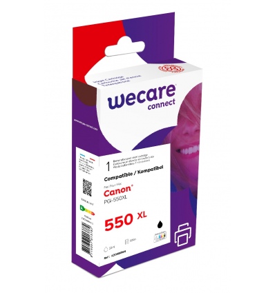 WECARE ARMOR ink kompatibilní s CANON PGi-550XLBK,černá/black pigm.