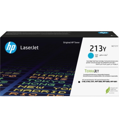 HP W2131Y, cyan toner. kazeta HP LaserJet 213Y