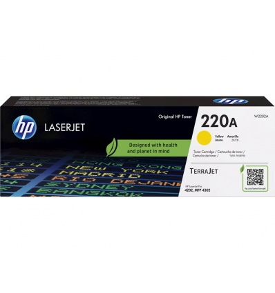 HP W2202A, yellow toner. kazeta HP LaserJet 220A