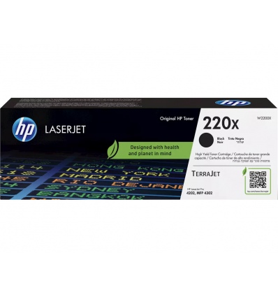 HP W2200X, black toner. kazeta HP LaserJet 220X