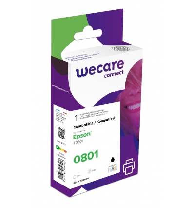 WECARE ARMOR ink kompatibilní s EPSON C13T08014011,černá/black