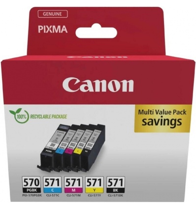 Canon PGI-570/CLI-571 PGBK/C/M/Y/BK MULTI