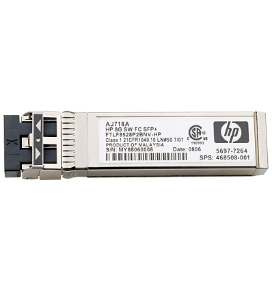 HP 8Gb Short Wave FC SFP+ 1 Pack