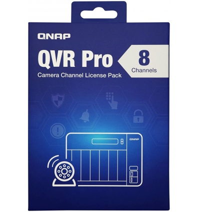 QNAP LIC-SW-QVRPRO-8CH-EI(Electronic copy)