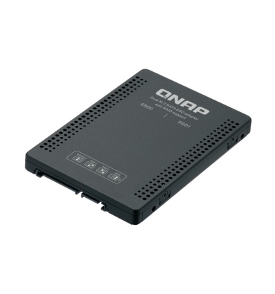 QNAP adaptér QDA-A2MAR (2x M.2 SSD SATA sloty v 2,5" SATA rámečku)