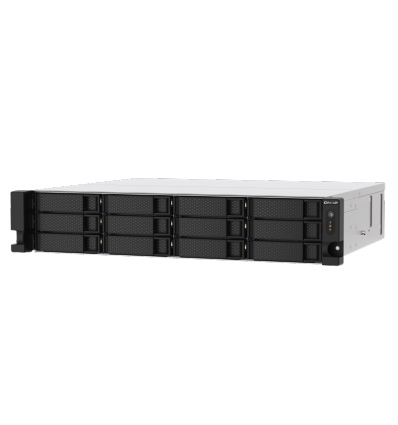 QNAP TS-1273AU-RP-8G (Ryzen V1500B 2,2GHz / 8GB RAM / 12x SATA / 2x 2,5GbE / 2x PCIe / 2x zdroj)