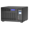 QNAP TVS-h1288X-W1250-16G (Xeon 3,3GHz, ZFS, 16GB ECC RAM, 8x 3,5"+ 4x 2,5", 2x M.2 NVMe, 4x 2,5GbE)