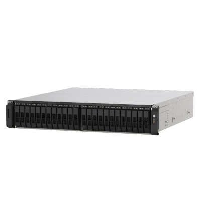 QNAP TS-h2490FU-7302P-128G (EPYC 3,3GHz, ZFS, 128GB ECC RAM, 24x 2,5" U.2, 2x 2,5GbE, 4x 25 GbE)