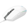 Logitech G102 Gen2/Herní/Optická/Pro praváky/8 000 DPI/Drátová USB/Bílá