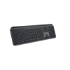 Logitech MX KEYS S/Bezdrátová USB + Bluetooth/US layout/Grafitová