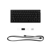 HP HyperX 75 Alloy Rise/Drátová USB/US layout/Černá