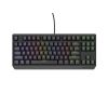 Genesis herní klávesnice THOR 230/TKL/RGB/Outemu Brown/Drátová USB/US layout/Černá