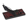 Genesis herní klávesnice THOR 230/TKL/RGB/Outemu Red/Drátová USB/US layout/Černá