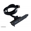 AKASA - USB 3.1 gen 2 Typ C PCI záslepka low profile