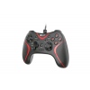 Gamepad C-TECH Theon pro PC/PS3, 2 programovatelná makro tlačítka, 2x analog, X-input, vibrační, 1,8