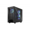 Fractal Design Meshify 2 Lite RGB Black TG Light Tint/Midi Tower/Transpar./Černá