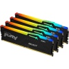 Kingston FURY Beast/DDR5/128GB/5200MHz/CL40/4x32GB/RGB/Black