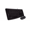 set Logitech MK120, drátový, USB, CZ/SK