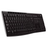 Logitech K270/Bezdrátová USB/CZ-SK layout/Černá