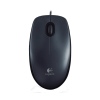 Logitech M90/Kancelářská/Optická/1 000 DPI/Drátová USB/Černá