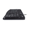 Logitech K120/Drátová USB/RU layout/Černá