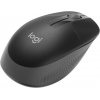 Logitech M190/Kancelářská/Optická/1 000 DPI/Bezdrátová USB/Černá