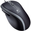 Logitech M500s/Kancelářská/Optická/Pro praváky/4 000 DPI/Drátová USB/Černá-stříbrná