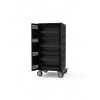 PORT CONNECT CHARGING CABINET 30 Notebooks + RACK 1xU 19’’, černý