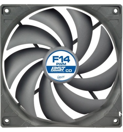 ARCTIC F14 PWM PST CO Case Fan - 140mm standard PWM case fan with double ball bearing technology