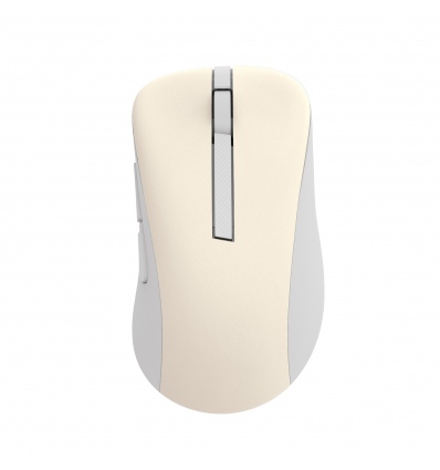 ASUS Wireless Mouse MD102/Kancelářská/Optická/Pro praváky/1 600 DPI/USB+BT/Béžová