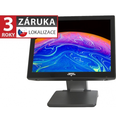 AerXPOS PP-9735L, 15" 4:3 LCD LED, šedý