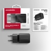 AXAGON ACU-PQ30, Sil nabíječka do sítě 30W, 2x port (USB-A + USB-C), PD3.0/PPS/QC4+/SFC/AFC/Apple