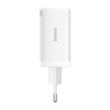 Baseus CCGP120202 GaN5 Pro Quick Nabíječka USB + 2x USB-C 65W White